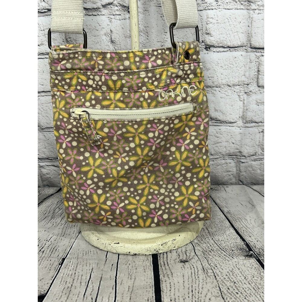DaKine Jive Crossbody Shoulder Purse Bag Adjustable Strap Floral Canvas